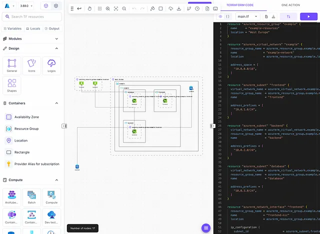 Azure multi-tier web application