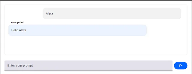 Chatbot mesop